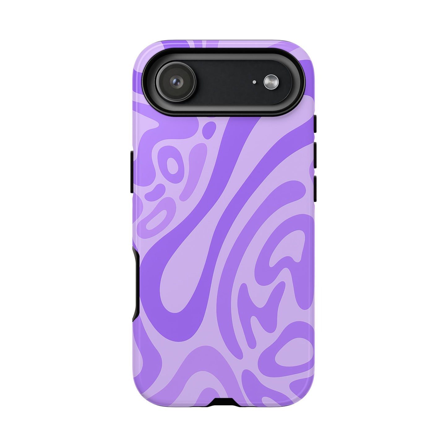 iPhone 17 Pro Max Case | Purple Wave (Tough)