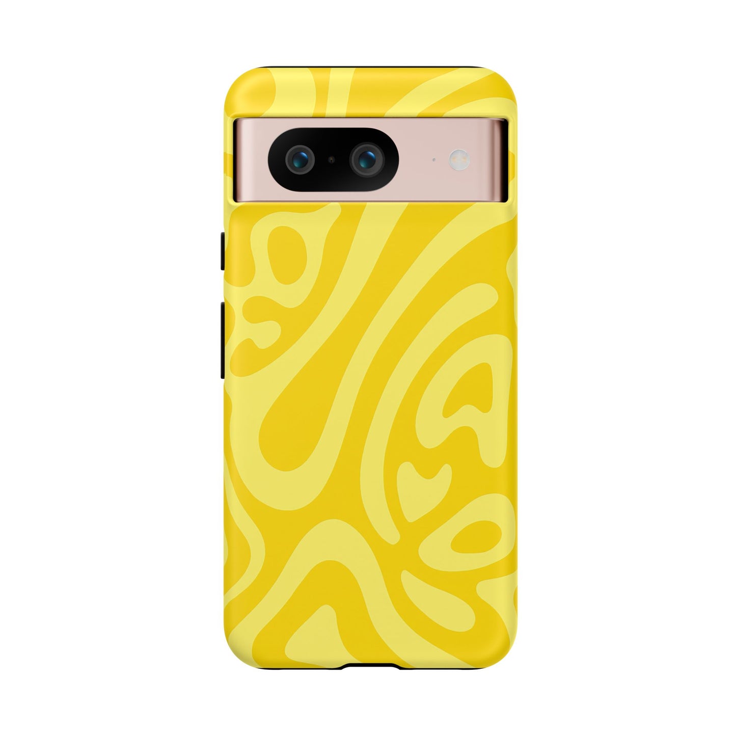 iPhone 17 Pro Max Case | Yellow Wave (Tough)