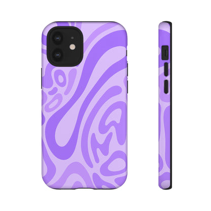 iPhone 17 Pro Max Case | Purple Wave (Tough)
