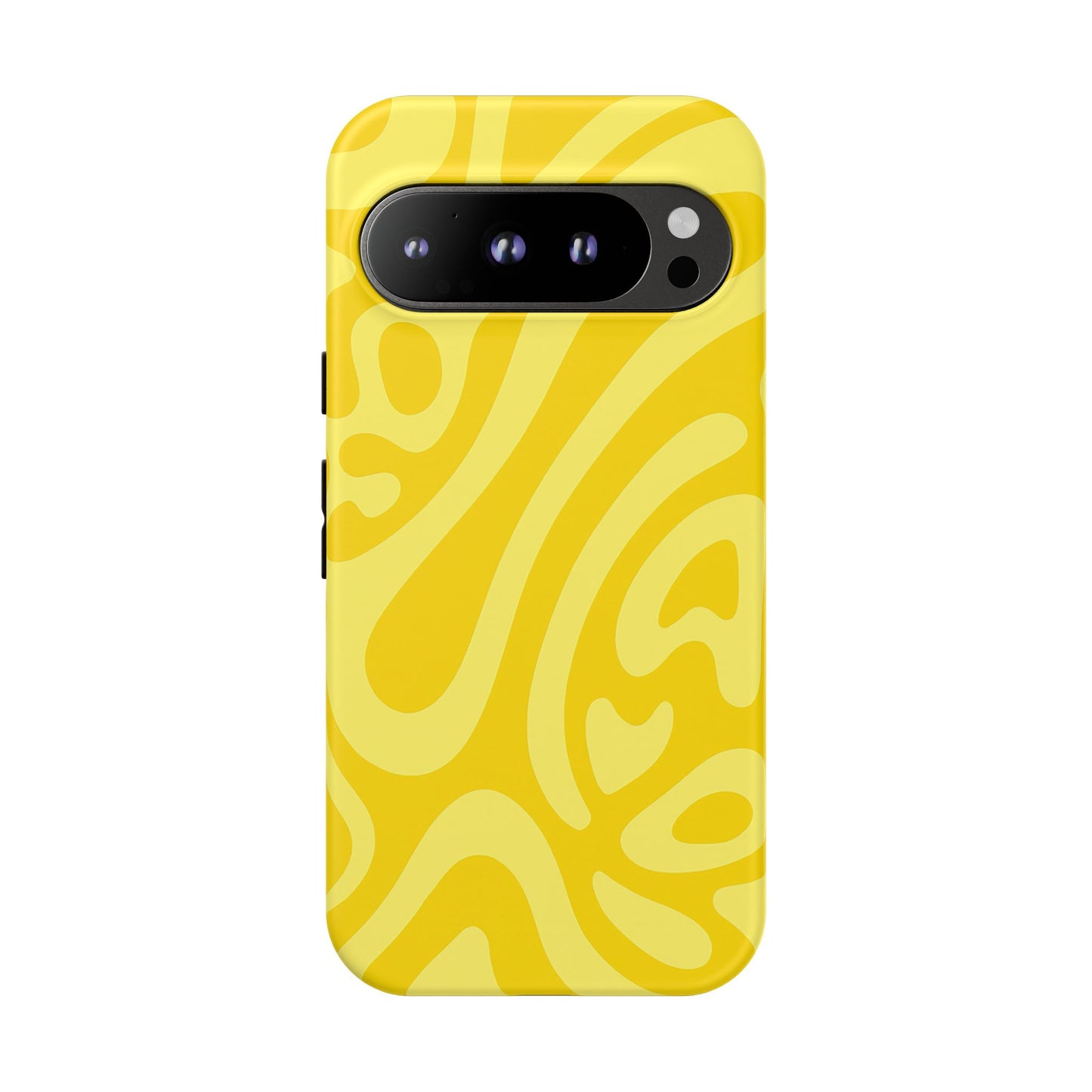 iPhone 17 Pro Max Case | Yellow Wave (Tough)