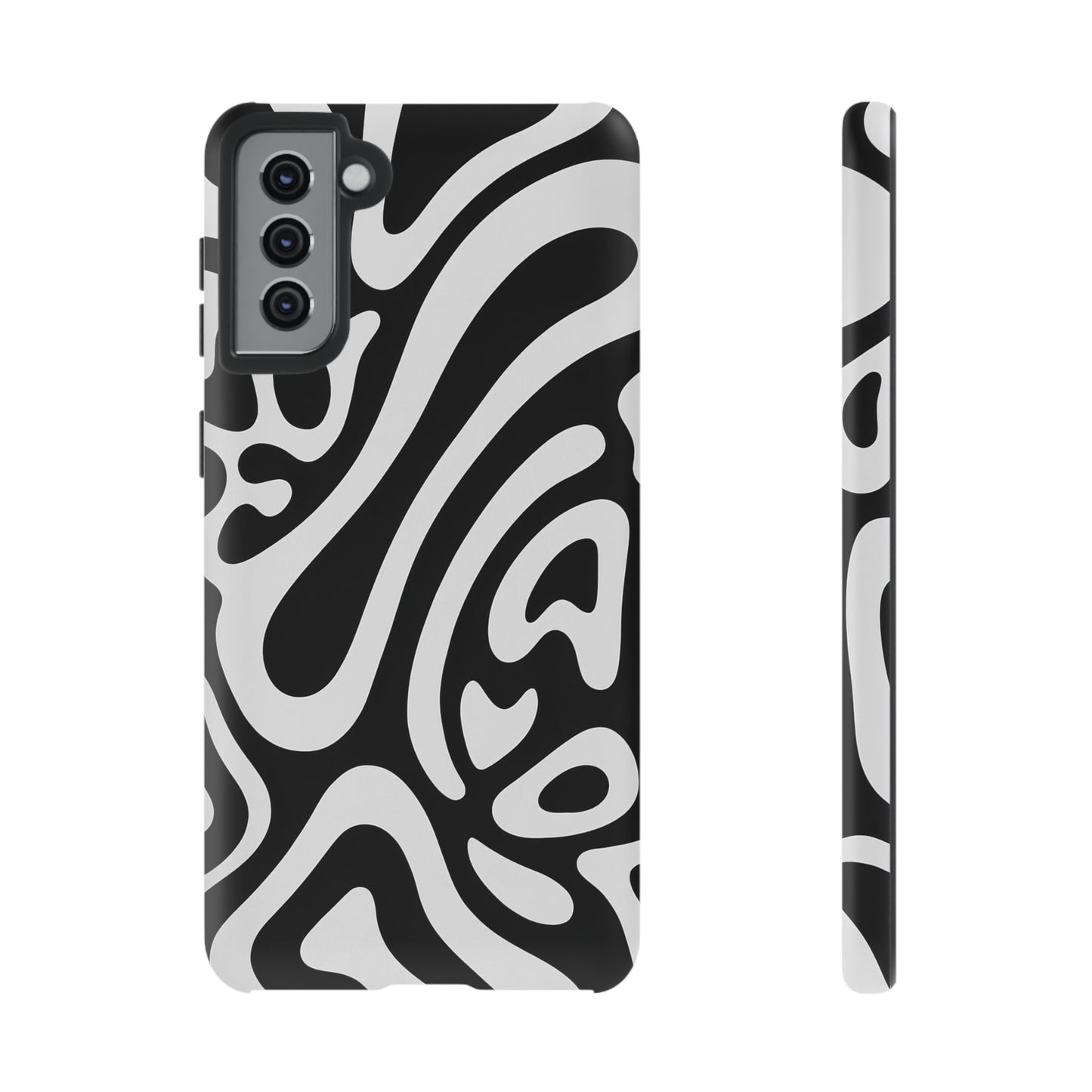 iPhone 17 Pro Max Case | Black Wave (Tough)
