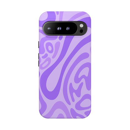 iPhone 17 Pro Max Case | Purple Wave (Tough)