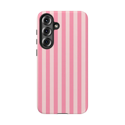 iPhone 17 Pro Max Case | Pink Stripes (Tough)