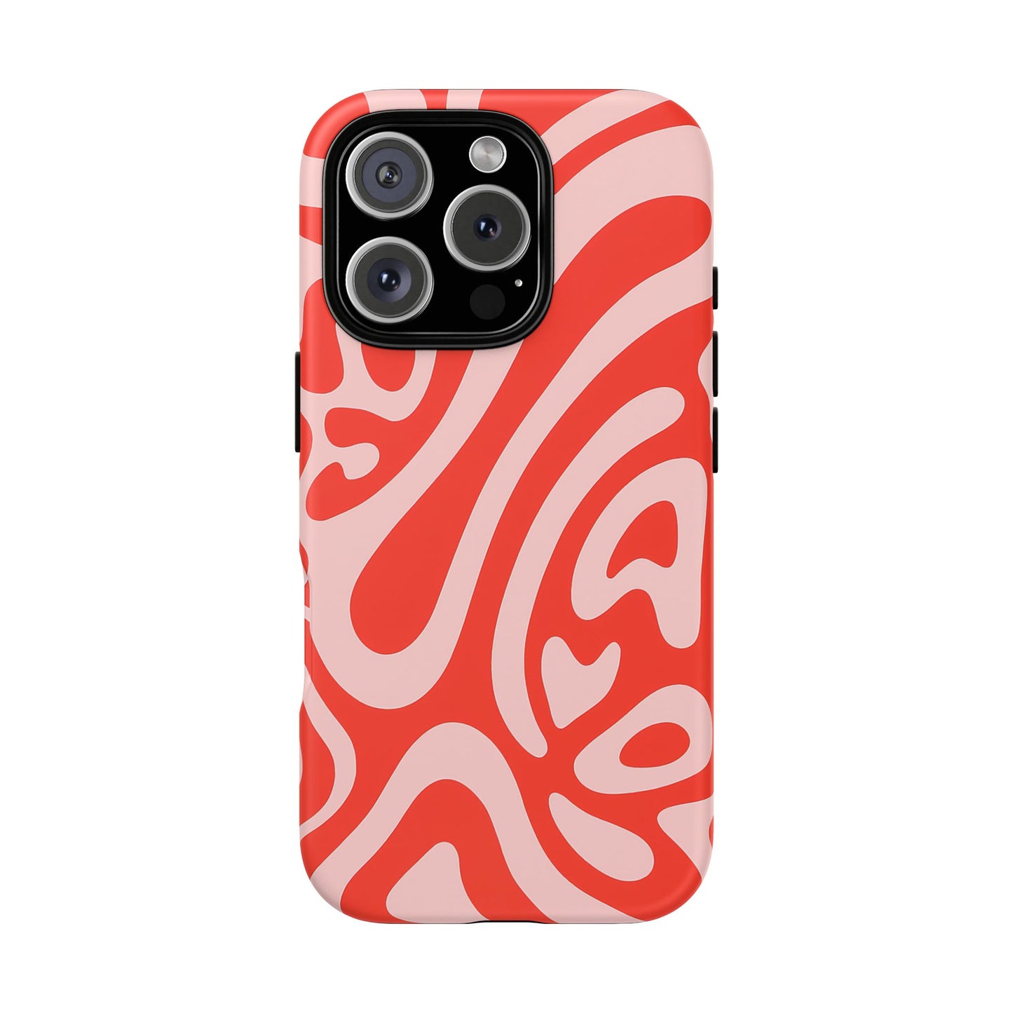 iPhone 17 Pro Max Case | Red Wave (Tough)