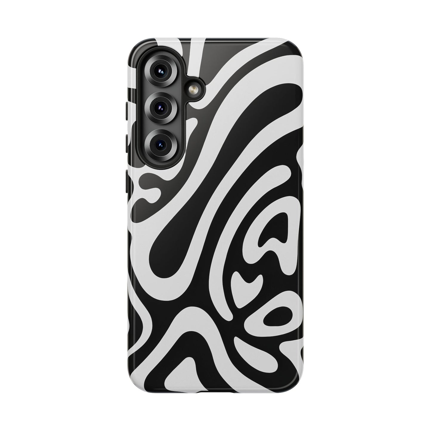 iPhone 17 Pro Max Case | Black Wave (Tough)