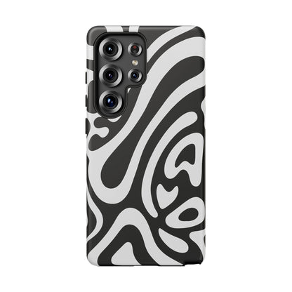 iPhone 17 Pro Max Case | Black Wave (Tough)