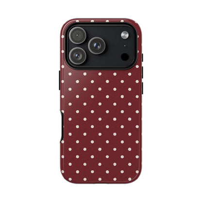 iPhone 17 Pro Max Case | Red Dot (Tough)