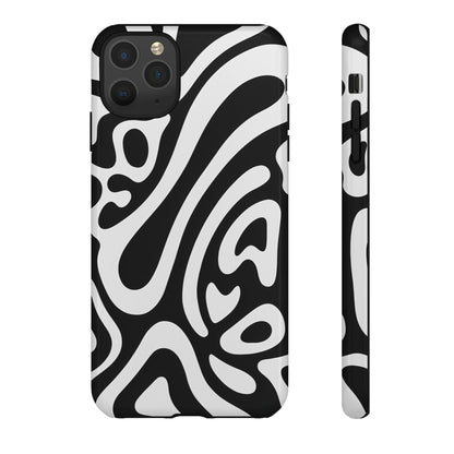 iPhone 17 Pro Max Case | Black Wave (Tough)