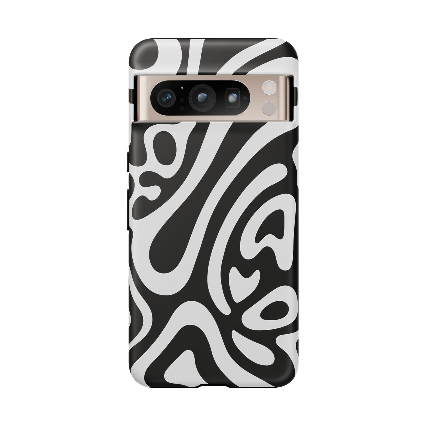 iPhone 17 Pro Max Case | Black Wave (Tough)