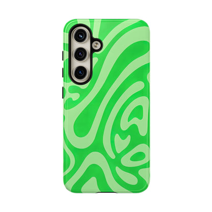 iPhone 17 Pro Max Case | Green Wave (Tough)