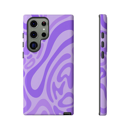 iPhone 17 Pro Max Case | Purple Wave (Tough)