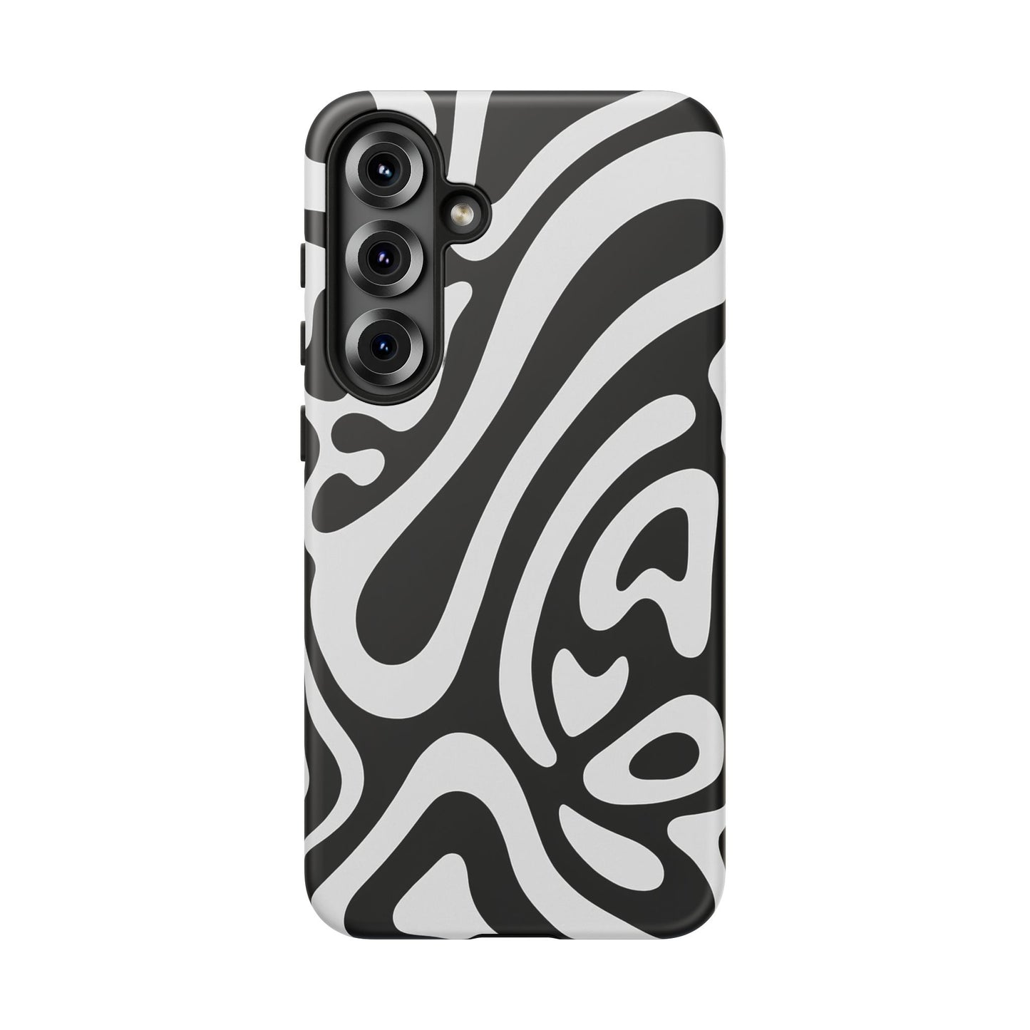 iPhone 17 Pro Max Case | Black Wave (Tough)