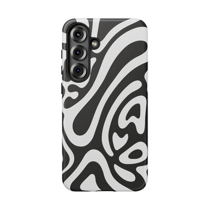 iPhone 17 Pro Max Case | Black Wave (Tough)
