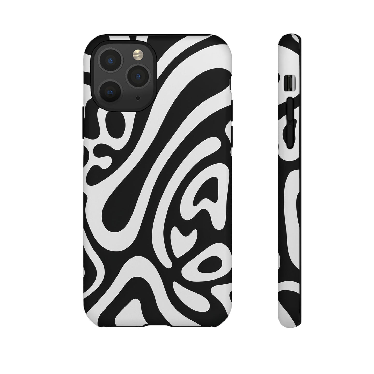 iPhone 17 Pro Max Case | Black Wave (Tough)