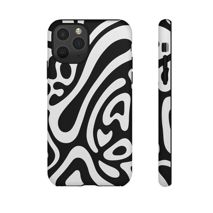 iPhone 17 Pro Max Case | Black Wave (Tough)