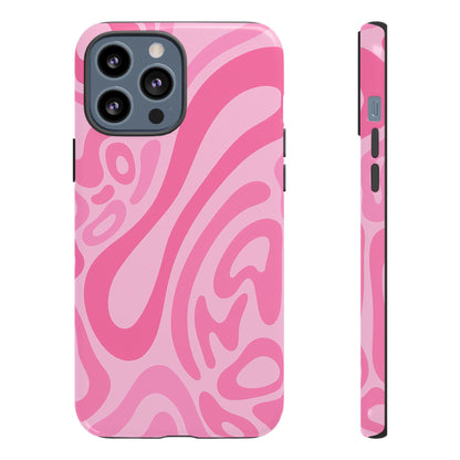 iPhone 17 Pro Max Case | Pink Wave (Tough)