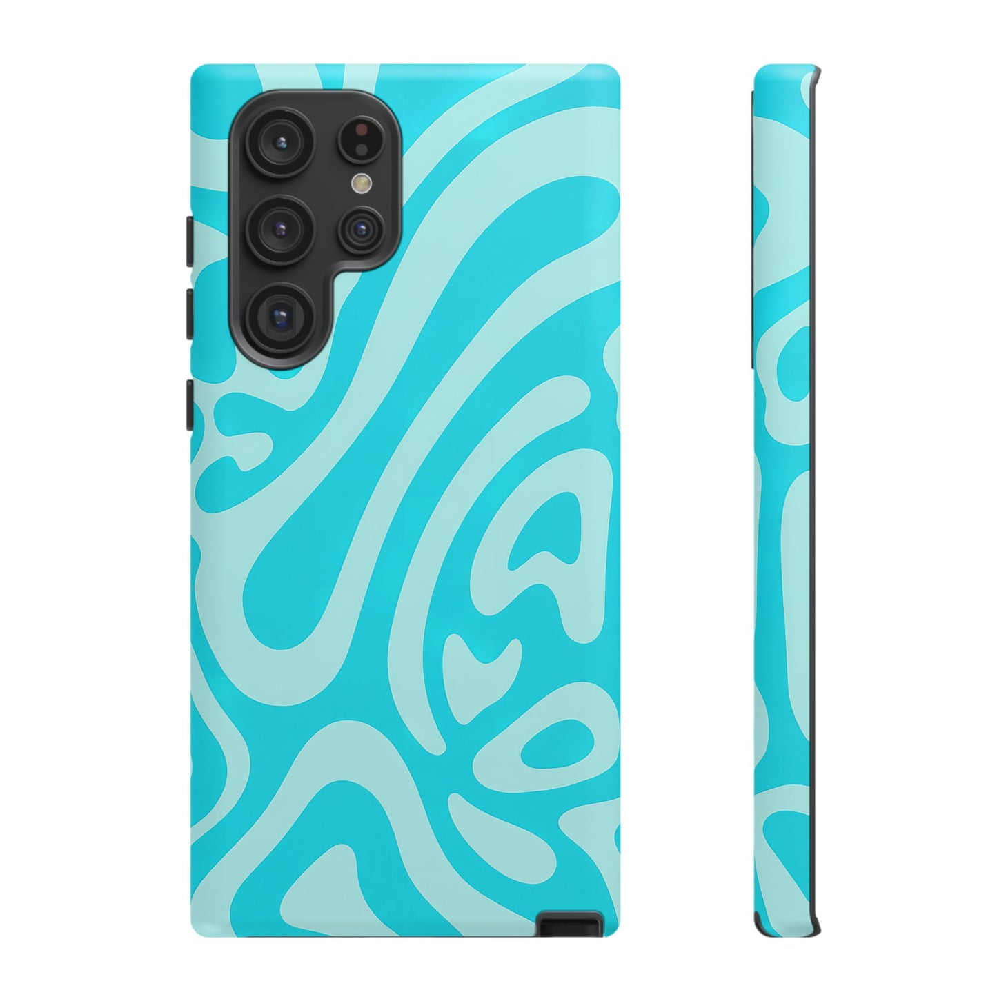 iPhone 17 Pro Max Case | Blue Wave (Tough)