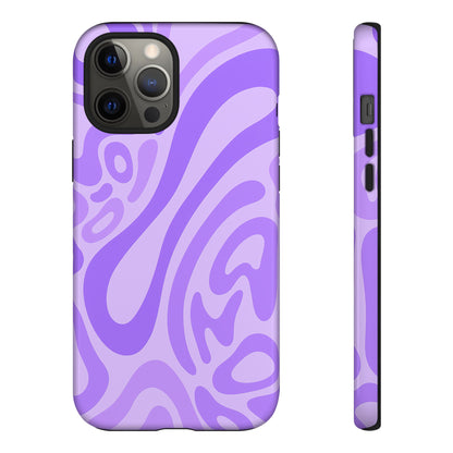 iPhone 17 Pro Max Case | Purple Wave (Tough)