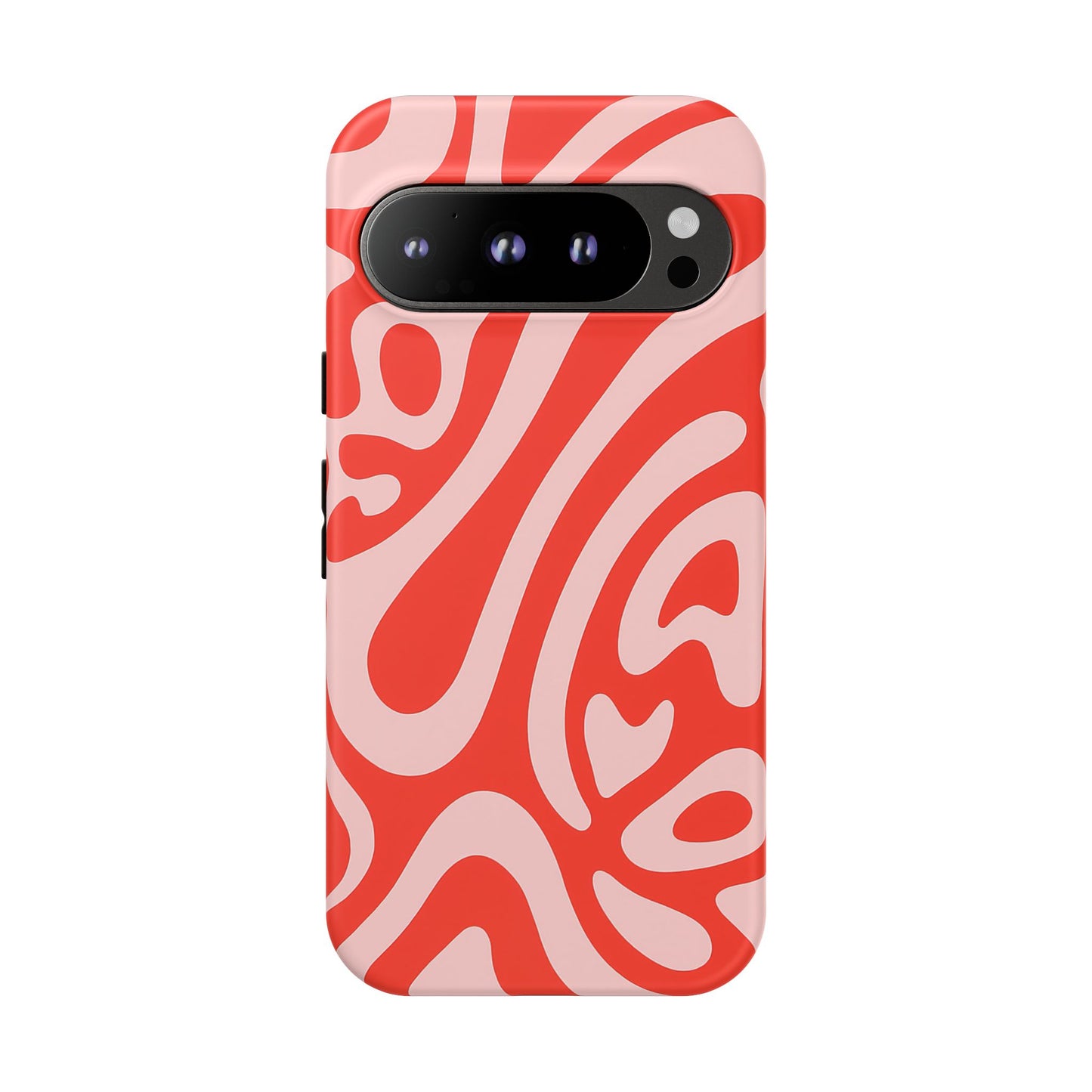 iPhone 17 Pro Max Case | Red Wave (Tough)