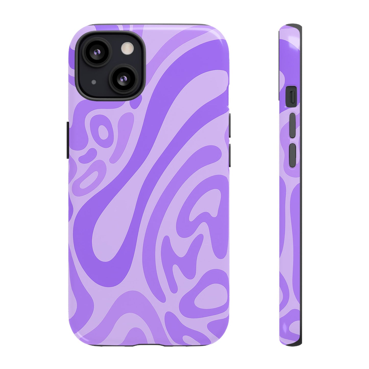 iPhone 17 Pro Max Case | Purple Wave (Tough)