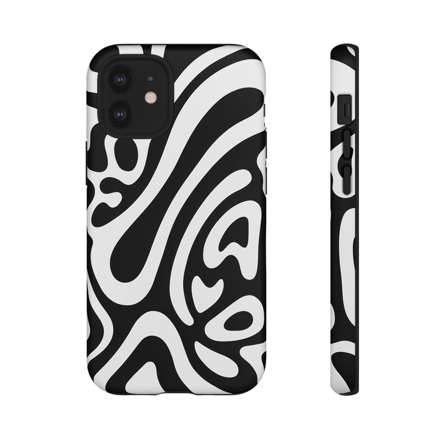 iPhone 17 Pro Max Case | Black Wave (Tough)