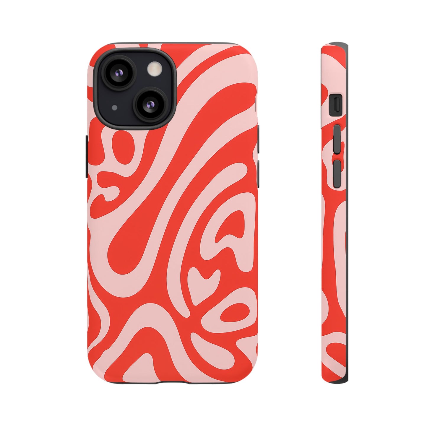 iPhone 17 Pro Max Case | Red Wave (Tough)