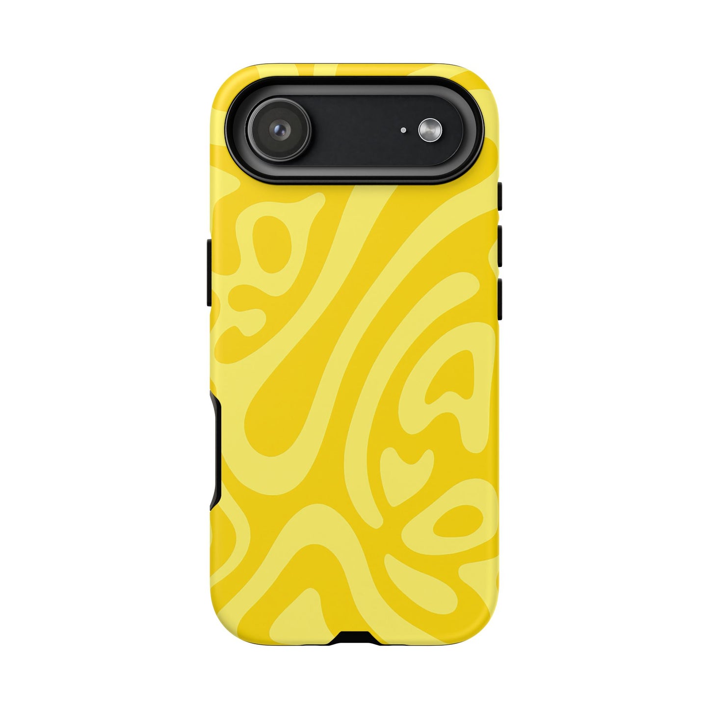 iPhone 17 Pro Max Case | Yellow Wave (Tough)