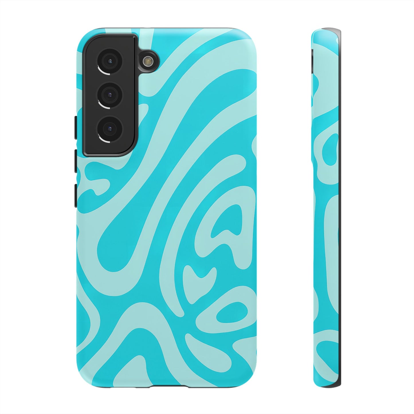 iPhone 17 Pro Max Case | Blue Wave (Tough)