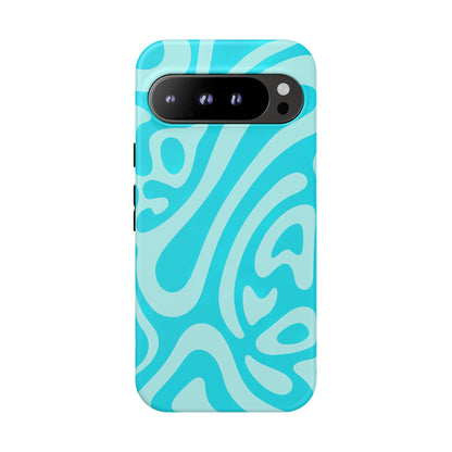 iPhone 17 Pro Max Case | Blue Wave (Tough)