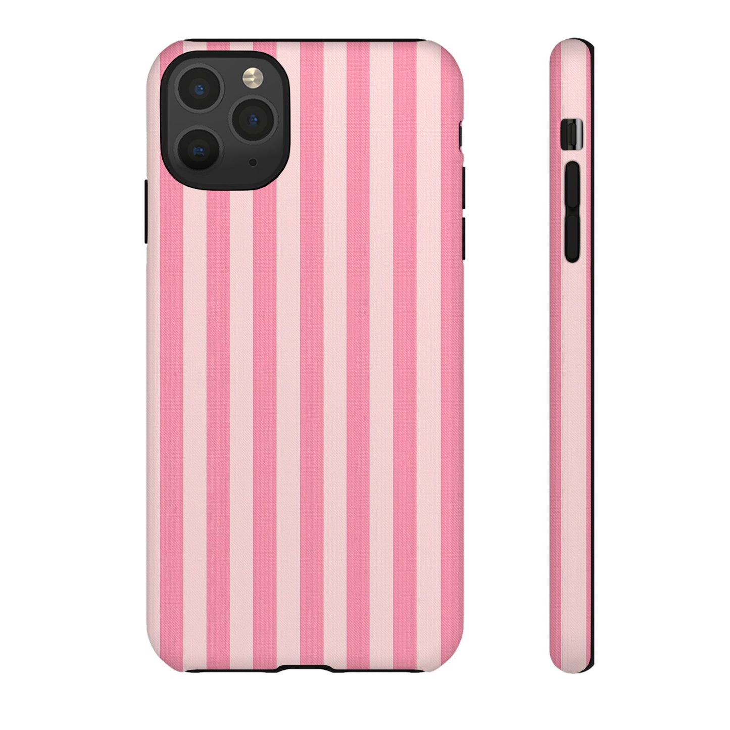 iPhone 17 Pro Max Case | Pink Stripes (Tough)