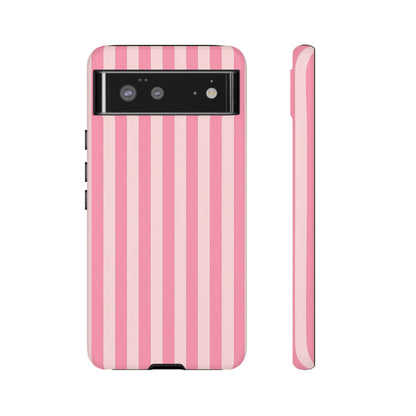 iPhone 17 Pro Max Case | Pink Stripes (Tough)