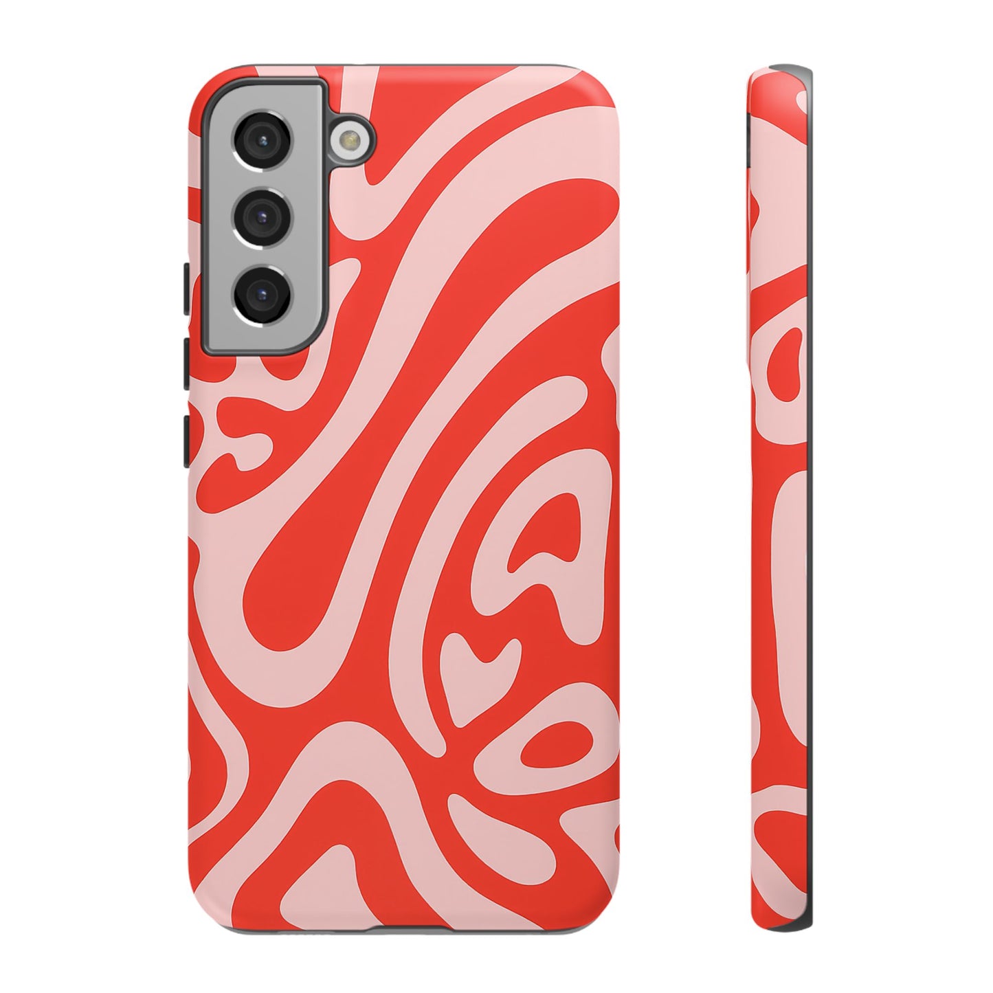 iPhone 17 Pro Max Case | Red Wave (Tough)