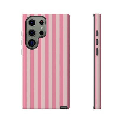 iPhone 17 Pro Max Case | Pink Stripes (Tough)