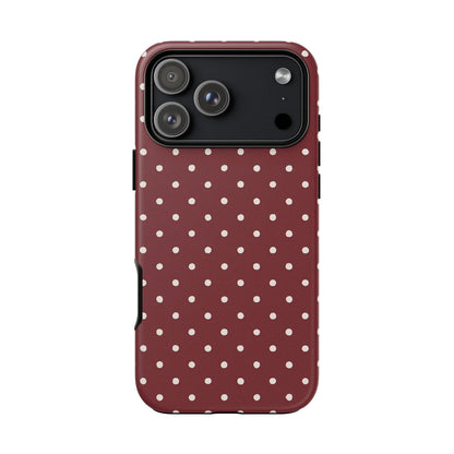 iPhone 17 Pro Max Case | Red Dot (Tough)