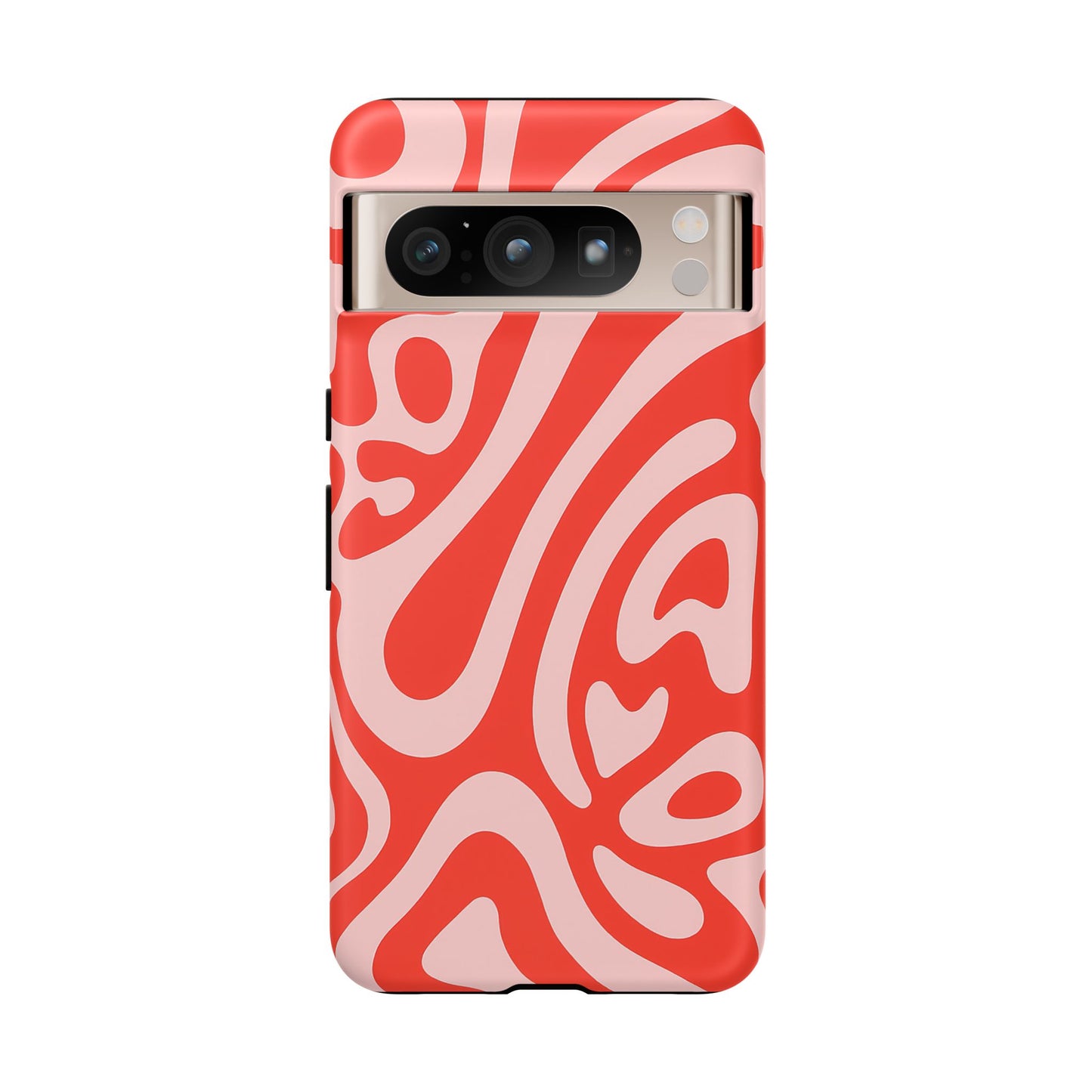 iPhone 17 Pro Max Case | Red Wave (Tough)