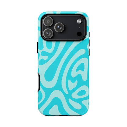 iPhone 17 Pro Max Case | Blue Wave (Tough)