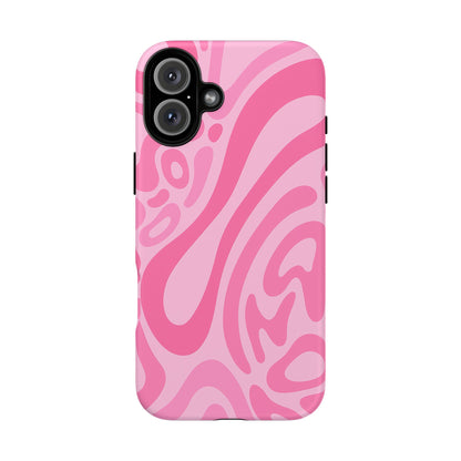 iPhone 17 Pro Max Case | Pink Wave (Tough)