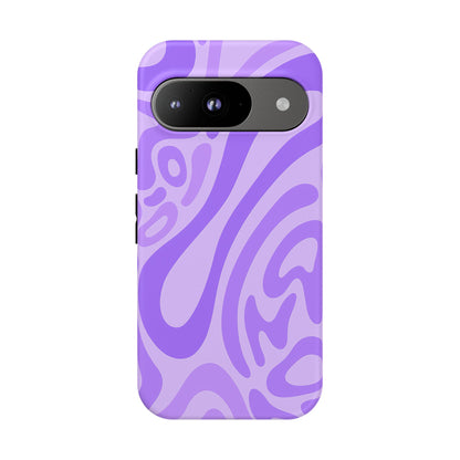 iPhone 17 Pro Max Case | Purple Wave (Tough)