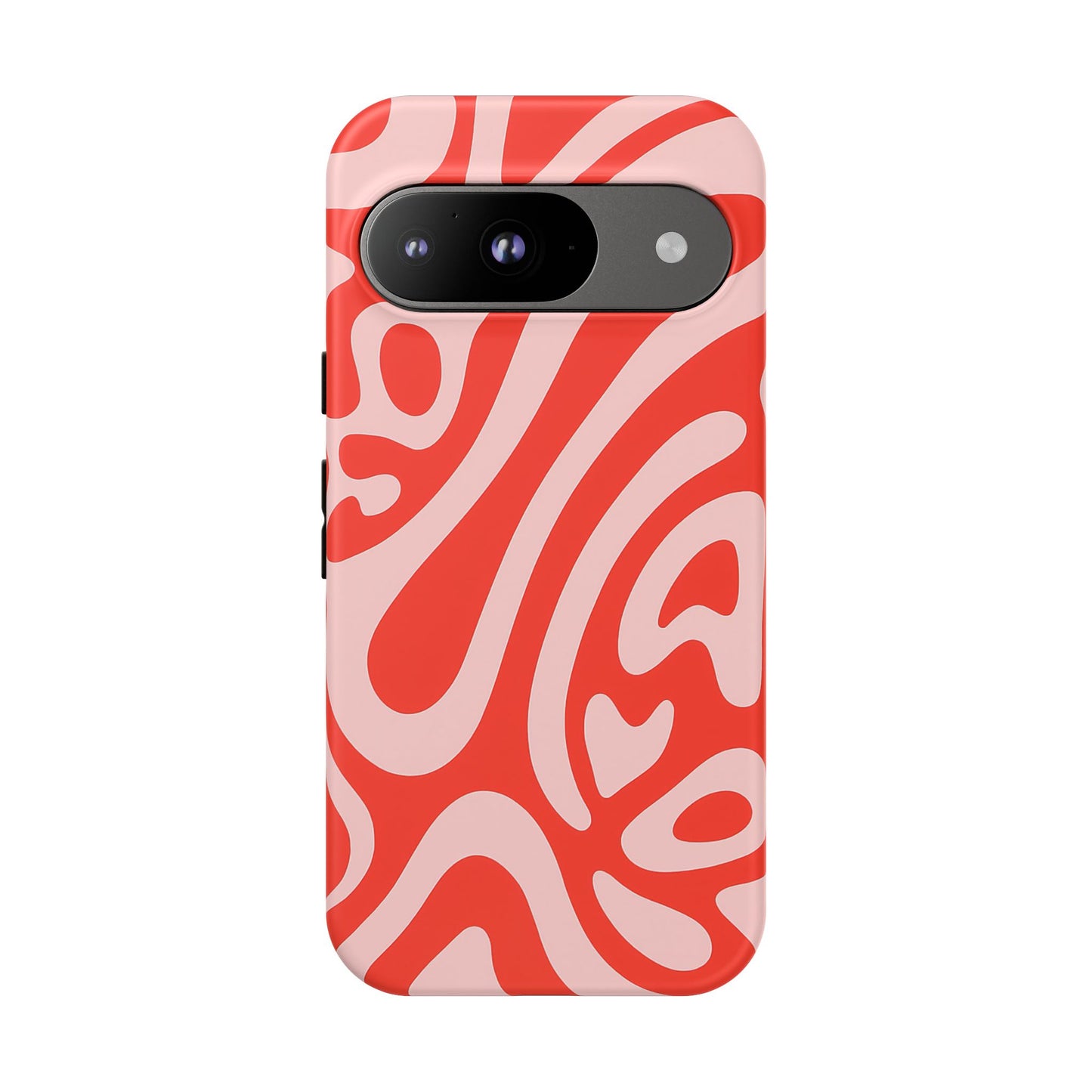 iPhone 17 Pro Max Case | Red Wave (Tough)