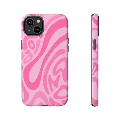 iPhone 17 Pro Max Case | Pink Wave (Tough)