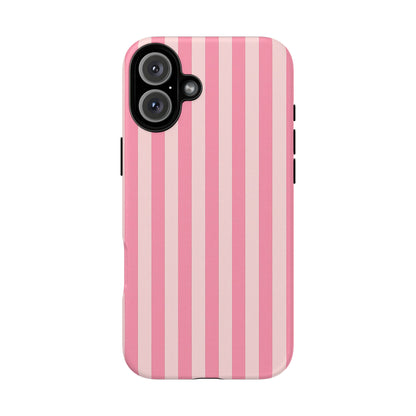 iPhone 17 Pro Max Case | Pink Stripes (Tough)