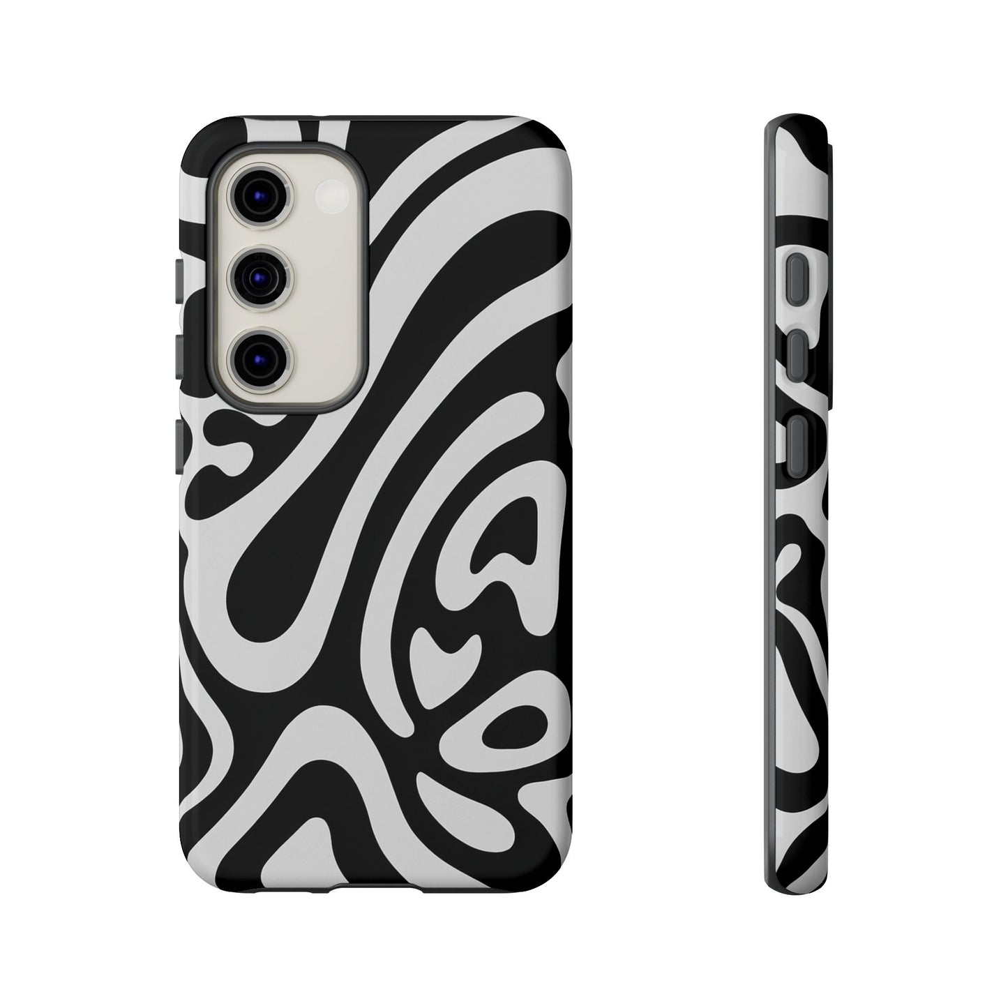 iPhone 17 Pro Max Case | Black Wave (Tough)