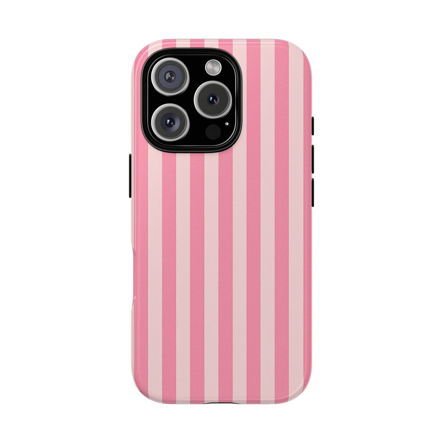 iPhone 17 Pro Max Case | Pink Stripes (Tough)