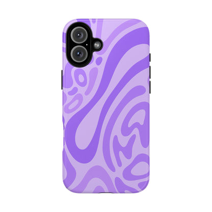 iPhone 17 Pro Max Case | Purple Wave (Tough)