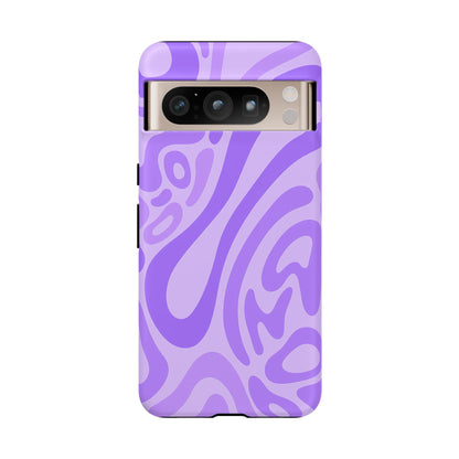 iPhone 17 Pro Max Case | Purple Wave (Tough)