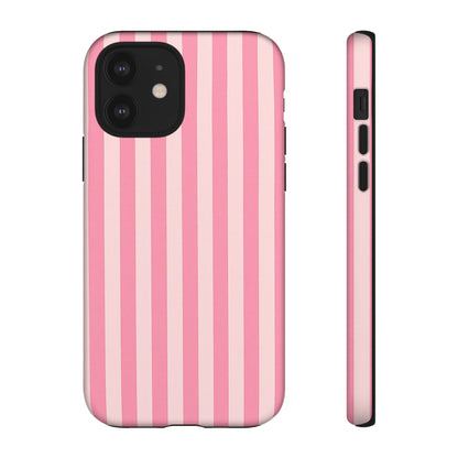 iPhone 17 Pro Max Case | Pink Stripes (Tough)