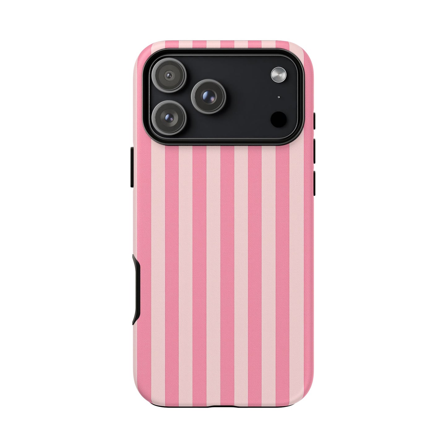 iPhone 17 Pro Max Case | Pink Stripes (Tough)