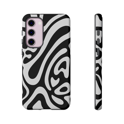 iPhone 17 Pro Max Case | Black Wave (Tough)