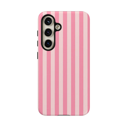 iPhone 17 Pro Max Case | Pink Stripes (Tough)