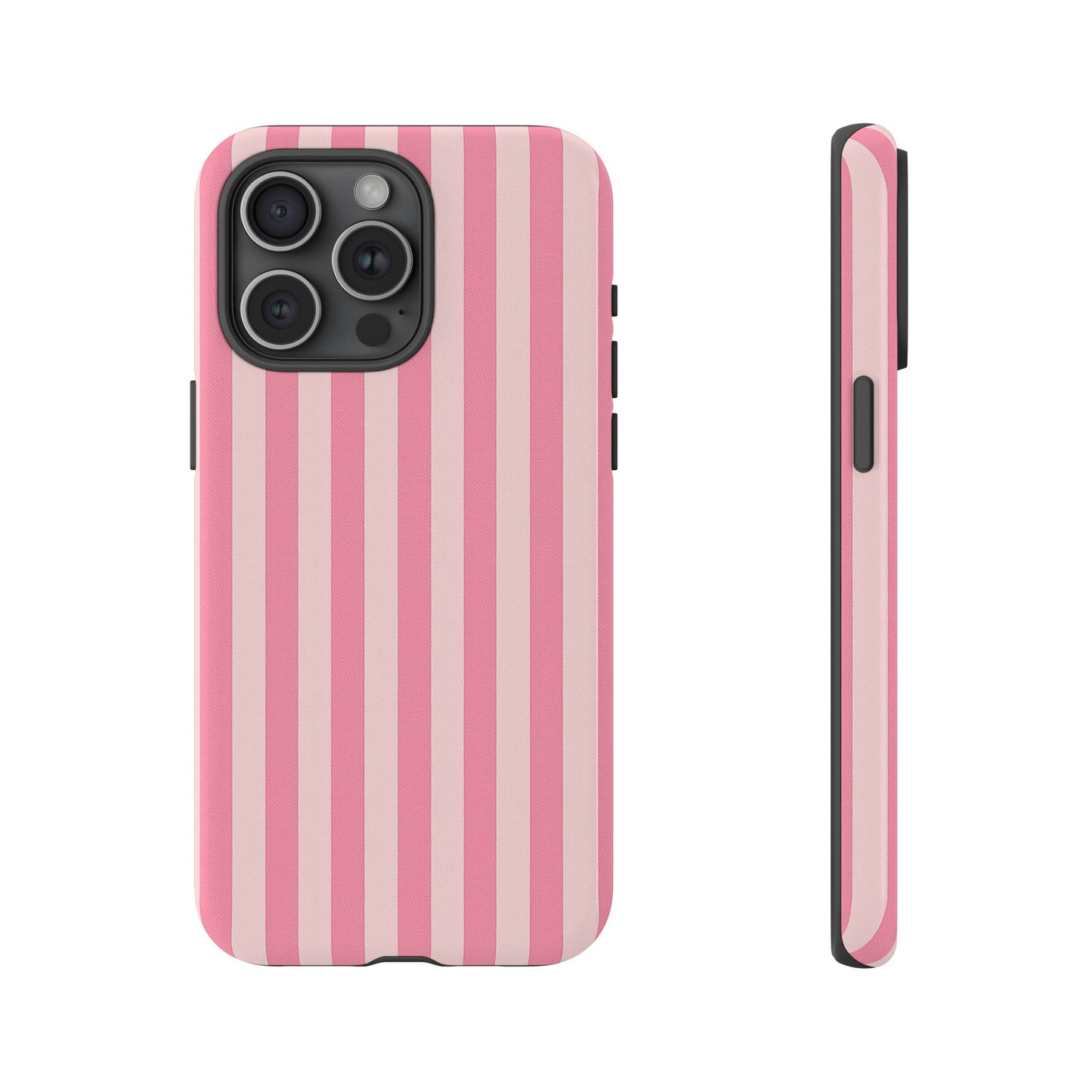 iPhone 17 Pro Max Case | Pink Stripes (Tough)